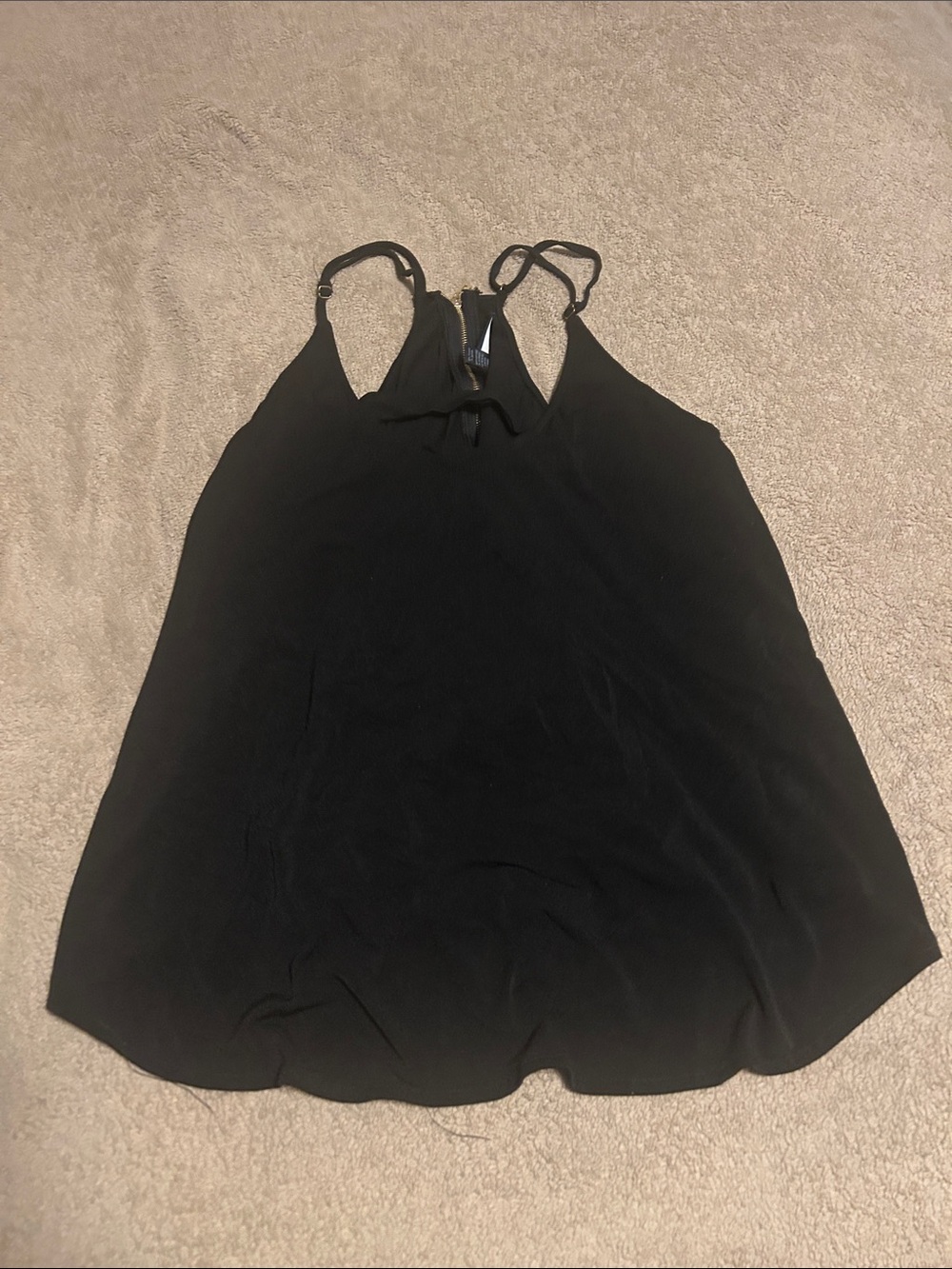 Daytrip Black V-Neck Spaghetti Strap Camisole